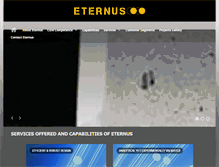 Tablet Screenshot of eternus.biz